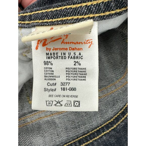 Citizens of Humanity Gray Wash Low Rise Straight Leg Jeans Size 32 - Picture 7 of 9